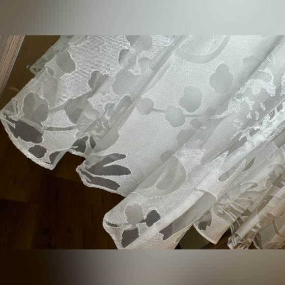 White Black House Market White Spring MIDI Dress Size 2 - Picture 6 of 11